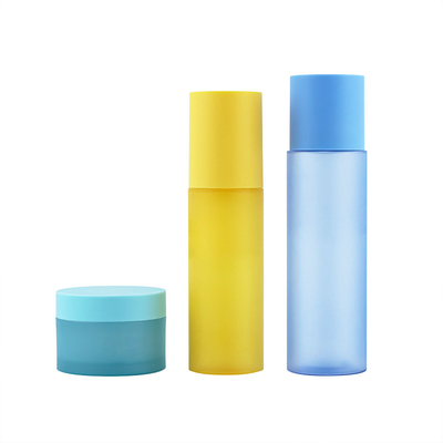 صديقة للبيئة مستحضرات التجميل التعبئة والتغليف مجموعات 155ml دعوى جرة كريم العناية بالوجه