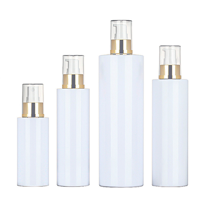 الجملة 120ml 200ml 250ml 500ml جولة التجميل ضباب الجسم رذاذ البلاستيك رذاذ محلول الذهب أعلى زجاجة للتنظيف