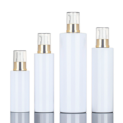 الجملة 120ml 200ml 250ml 500ml جولة التجميل ضباب الجسم رذاذ البلاستيك رذاذ محلول الذهب أعلى زجاجة للتنظيف